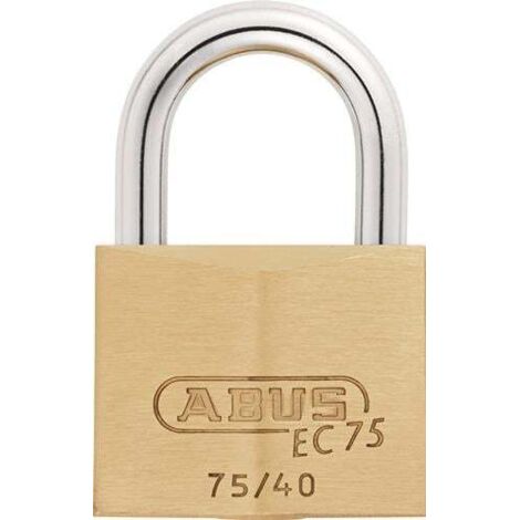 Cadenas cylindrique pour rideau 75/40 gl.-7341 Corps de serrure-B.39,5mm MS gl. (1/4)