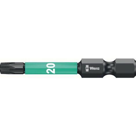 Bit IMPAKTOR DC T20 L.50mm 1/4 pouce E6,3 Impaktor, Boîte DC avec 5 embouts (1/8)