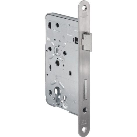 Serrure à insérer pour objet 0515 PZW 24/60/72/8mm DIN R VA, cylindre rond, classe 3, en zinc moulé (1/5)