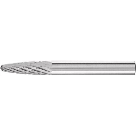 Fraise RBF D.6mm tête-L.18mm tige-D.6mm HM revêtement 3 PLUS PFERD (1/4)