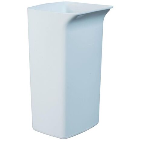 Collecteur de déchets 40l H590xL320xP360mm blanc sans couvercle (1/5)