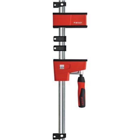 Bessey – Pince de corpus KREV100-2K – Capacité de serrage 1000 mm – Épaisseur 95 mm – Largeur d'écartement 260/1130 mm – Pour bois dur et teck (1/10)