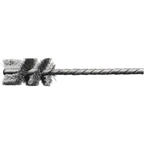 Brosse à buses D.16mm avec tige de 3,8mm, épaisseur de fil 0,12mm, STA 25mm (1/4)