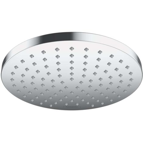 Hansgrohe – Douche de tête 200 1jet EcoSmart 9 l/min – Chrome – Débit 8,7 l/min – QuickClean – 26277000