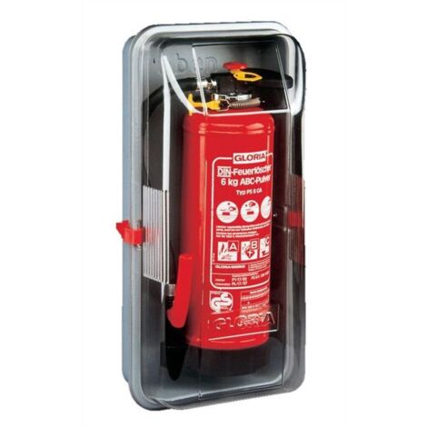 Gloria – Housse de protection pour extincteur 6 kg – Résistante aux intempéries – Fermetures à glissière – Dimensions H 620 x l 320 x p 210 mm (1/5)