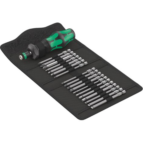 Assortiment de bits KK Turbo Imperial 1, 19 pièces, à fente/PH/TORX®/6 pans/4 pans