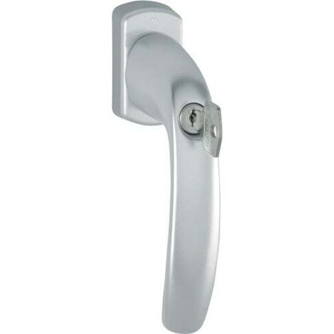 Poignée de fenêtre NY 0810S/U10 Aluminium F8707/marron foncé 35mm finie