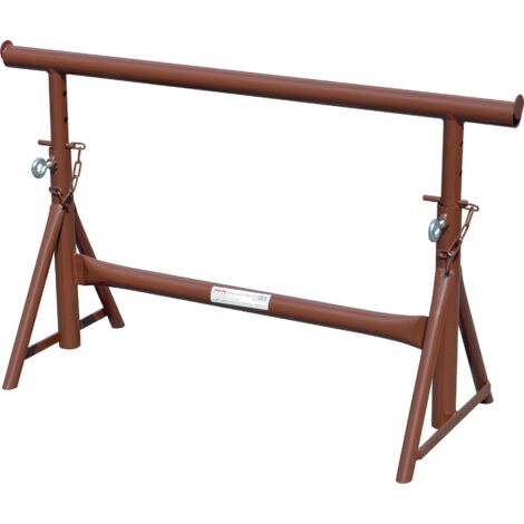 Échafaudage de nettoyage type II – Cadre en tube d'acier laqué – Réglable de 50 à 80 cm – Charge maximale 150 kg – Müba (1/3)