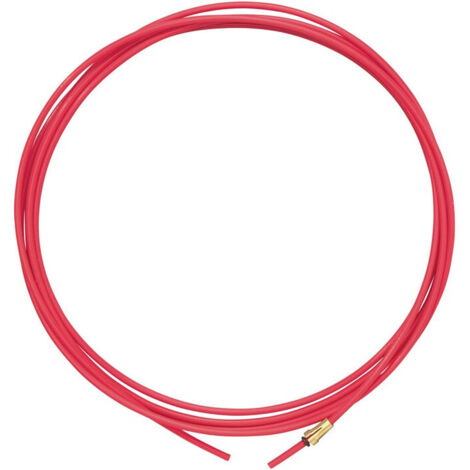 Guide-fil 1-1,2mm 4m rouge âme PTFE (version alu-acier inoxydable) A.BINZEL (1/2)