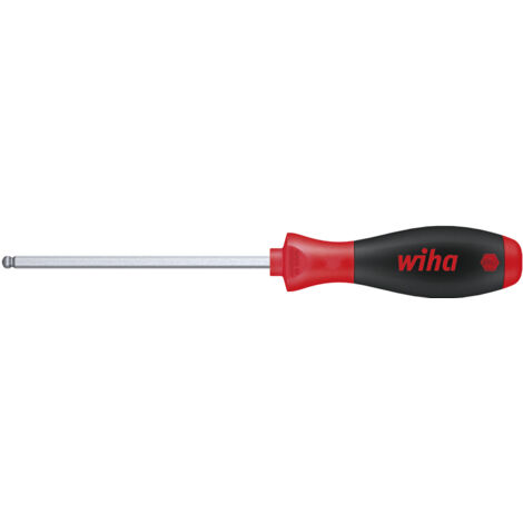 Wiha Tournevis SoftFinish® Six pans à tête sphérique avec lame six pans 8.0 mm x 150 mm (26332)