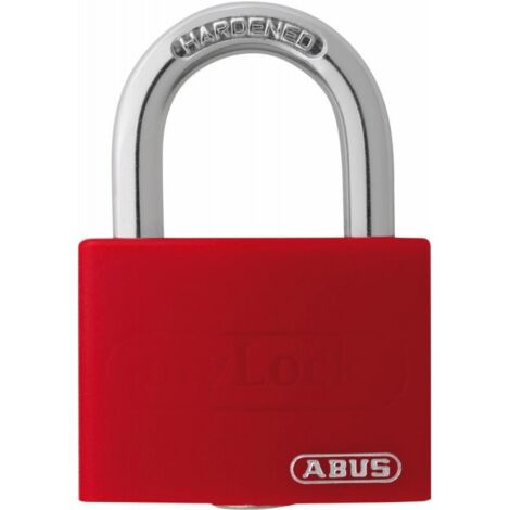 Cadenas de verrouillage cylindrique T65AL/40 blanc, verrouillage par étiquette, serrure de porte, diamètre 43 mm, en aluminium, serrure à clé (1/2)