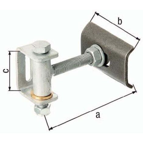 Sangle de fixation 132x100x70mm STA brut (1/4)