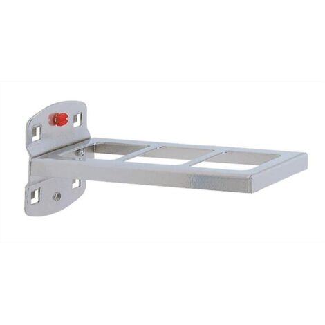 Support de combinaison L150xB55mm pour plaques perforées, 2 pièces (1/5)