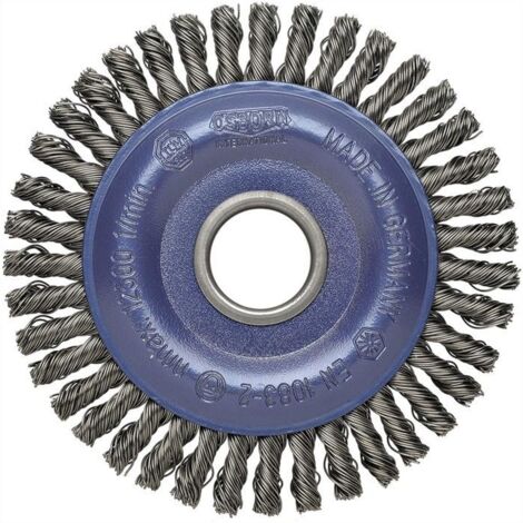 Brosse ronde D.125mm, épaisseur de fil 0,35mm, STA 6mm, 12500 min(unknown)¹