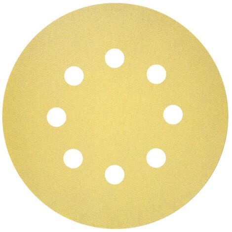 Bosch C450 Standard for General Purpose G120 125 mm 8 trous 50 pces - 2608621743 (1/5)