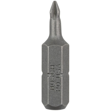 Embout de tournevis Bosch extra-dur, PH 0, 25 mm 25 pièces (1/5)