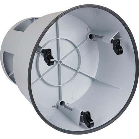 Tabouret à roulettes en PP et TPE gris clair, hauteur avec/sans charge 420/428 mm (1/5)