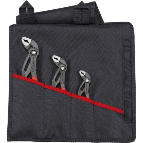 KNIPEX 00 19 55 S8 Jeu de pinces Cobra® 1 x 87 01 125, 1 x 87 01 180, 1 x 87 01 250 330 mm