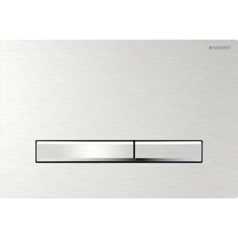 Geberit Sigma50 - Plaque de déclenchement, chrome brossé 115.788.GH.2