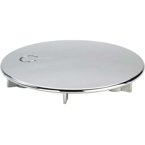 Banyo – Capot bonde de douche Tempoplex – Plastique chromé – Diamètre 115 mm – Modèle 6964.0 pour installations sanitaires