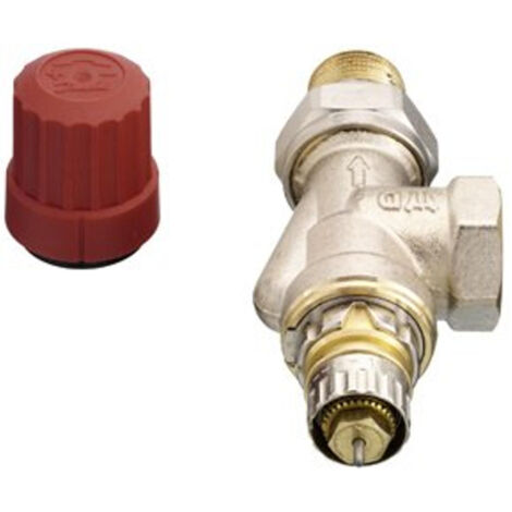 Danfoss – Corps de vanne RA-N axial 1/2' avec préréglage – Raccordement 1/2' – Pression max 10 bar – Température service 120°C (1/4)