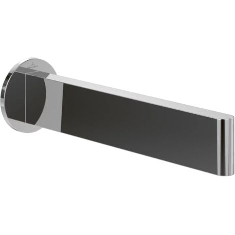 Bec de baignoire droit VILLEROY ET BOCH Dawn montage mural Chrome (1/4)