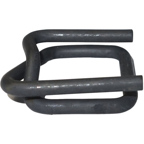 Pince de fermeture B.16mm STA pour sangles en polyester, 1000 pièces/carton. (1/3)
