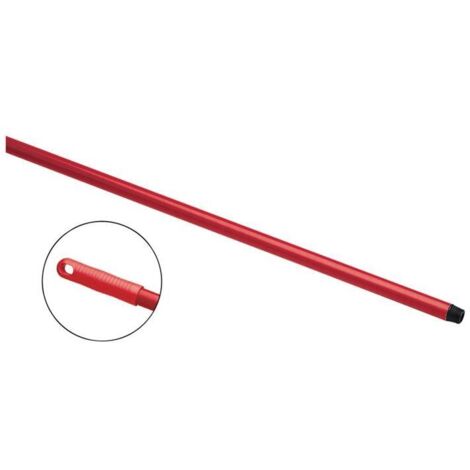 Poteau en fibre de verre HACCP, 1500 mm de long, fibre de verre rouge (1/4)