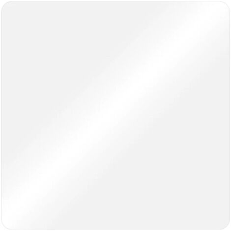 Villeroy & Boch – Cache bonde d'écoulement 128 x 128 x 6 mm – RockLite avec finition acrylique – Grille inox incluse – Compatible tous types de pose