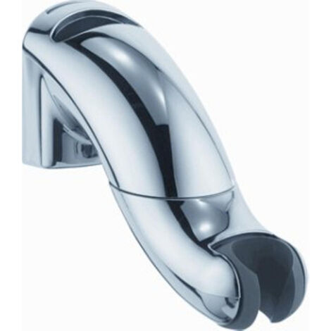 Glissière coulissante pour barre murale en L chrome KLUDI (1/2)