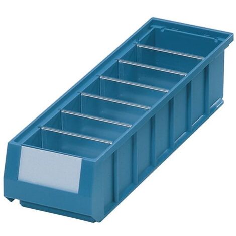 Séparateur pour boîte à étagère L 234 x H 90 mm, PS transparent, 10 pièces/sachet (1/3)