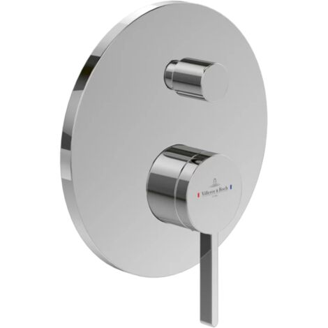 Mitigeur mécanique encastré avec inverseur VILLEROY ET BOCH Dawn Chrome (1/4)