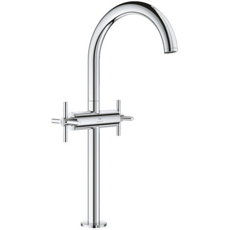 Grohe Atrio Mélangeur monotrou vasque à poser Taille XL Chrome, 21149000 (1/2)
