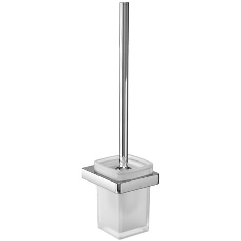 Brosse de toilette tendance emco, montage mural, verre cristal (1/5)