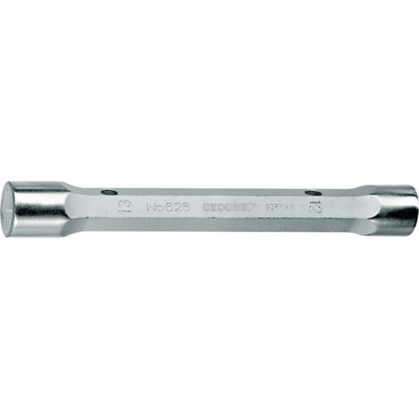 Clé à douille double 626 SW 14x15mm L.145mm en acier massif, diamètre de perçage 11,5/13,0mm (1/3)