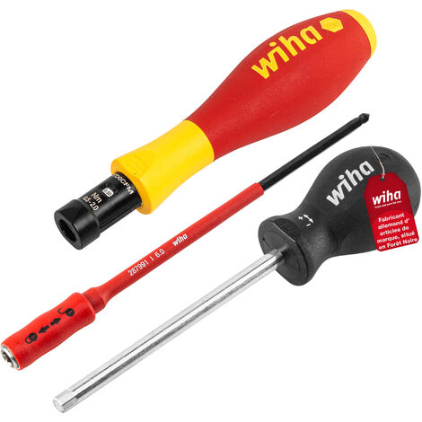 Wiha Tournevis dynamométrique TorqueVario®-S electric Couple limité à réglage variable 0.5 - 2 (26625) (1/5)