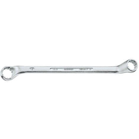 Clé à anneaux doubles 2 12x14mm 212mm de profondeur avec couronne