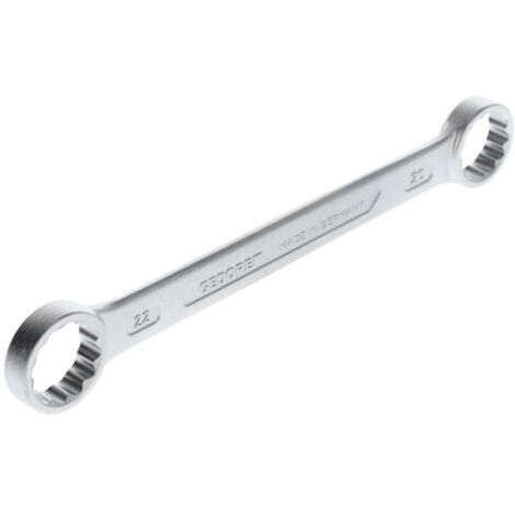 Clé à anneaux doubles 4 20x22mm 209mm courbée