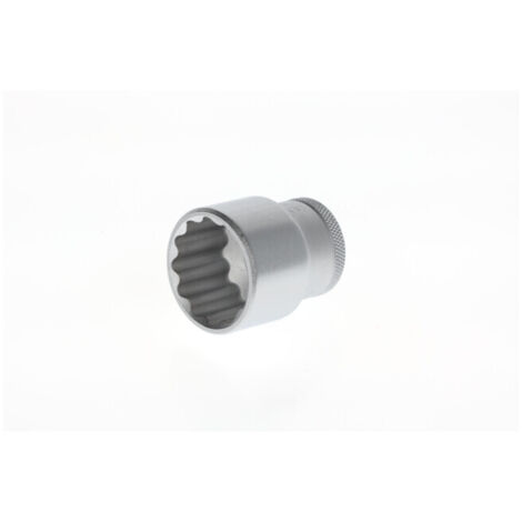 Embout de clé à douille D 19 1/2 pouce 12 pans SW 28 mm L.43 mm (1/5)