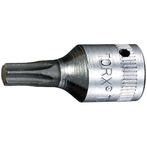 Embout de clé à douille 44 KTX 1/4 pouce TX T27 L.28mm (1/4)