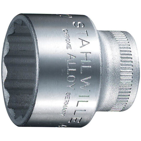 Embout de clé à douille 45 3/8 pouces 12 pans SW 9 mm L.25 mm (1/4)