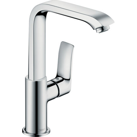 HANSGROHE Mitigeur lavabo Metris 230, sans tirette ni vidage chromé (1/5)