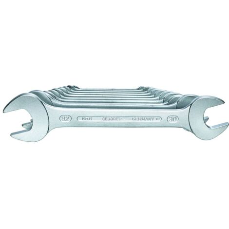 Jeu de clés à fourche Gedore 6-100 10 pces SW 6 - 32 mm - 6077620 (1/5)