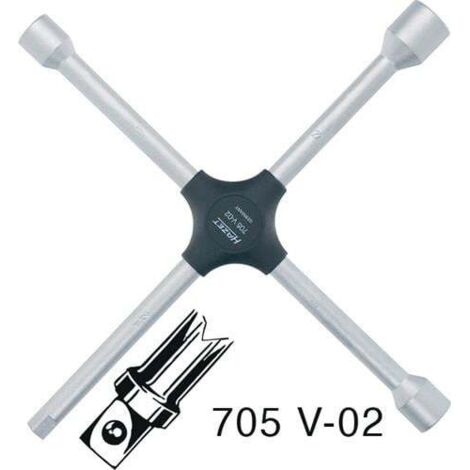 Clé en croix Hazet 705V-02
