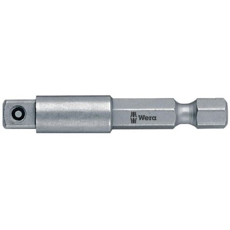 Adaptateur 870/4 pour entraînement à six pans 1/4 pouce, sortie 4-KT.1/4 pouce, longueur 50 mm (1/7)