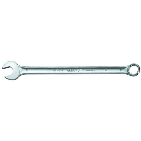 Clé à fourche 7 XL SW 18 mm L.295 mm Forme A acier CV longue (1/5)