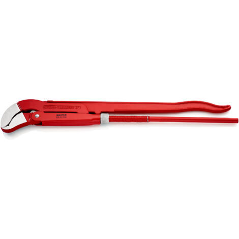 KNIPEX 83 30 030 Clé serre-tubes en S revêtement poudre, rouge 680 mm
