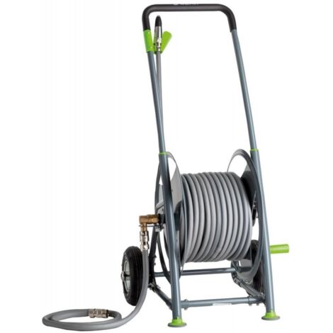 Chariot à tuyau GEKA plus raccord P40SST filetage 26,44 mm G 3/4 pouce pulv. STA (1/4)