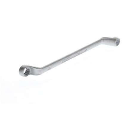 Clé à anneaux doubles 2 13x15mm 225mm profondeur coudée