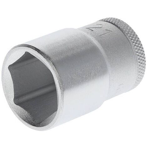 Insert de clé à douille 19 1/2 pouces, 6 pans, SW 21 mm, longueur 41,5 mm (1/5)